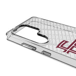 Florida State University Seminoles Athletic Wordmark Personalized EndZone Plus Clear Phone Case for Samsung Galaxy