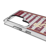Florida State University Seminoles Athletic Wordmark Field Clear Phone Case for Samsung Galaxy