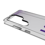 Louisiana State University Tigers Linen Clear Phone Case for Samsung Galaxy