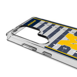 University of Michigan Wolverines Field Clear Phone Case for Samsung Galaxy