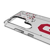 University of Oklahoma Sooners Confetti Clear Phone Case for Samsung Galaxy