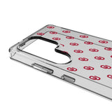 University of Oklahoma Sooners Fashion Pattern Clear Phone Case for Samsung Galaxy