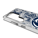 Pennsylvania State University Nittany Lions Paisley Clear Phone Case for Samsung Galaxy