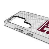 Texas A&M University Aggies Personalized EndZone Plus Clear Phone Case for Samsung Galaxy