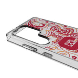 University of Southern California Trojans Paisley Clear Phone Case for Samsung Galaxy
