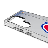 Atlanta Braves 1972-1980 - Cooperstown Collection Linen Clear Phone Case for Samsung Galaxy