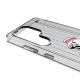 Cincinnati Reds 1953-1967 - Cooperstown Collection Pinstripe Clear Phone Case for Samsung Galaxy