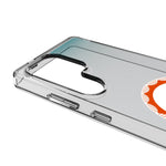 Miami Dolphins 1966-1973 Historic Collection Linen Clear Phone Case for Samsung Galaxy