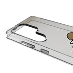 New Orleans Saints Historic Collection Linen Clear Phone Case for Samsung Galaxy