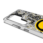 University of Iowa Hawkeyes Paisley Clear Phone Case for Samsung Galaxy