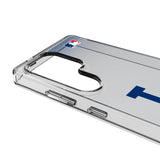 LA Dodgers Linen Clear Phone Case for Samsung Galaxy