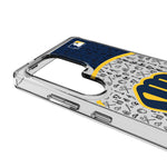 Milwaukee Brewers Personalized Circle Clear Phone Case for Samsung Galaxy