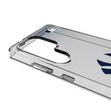 New York Yankees Linen Clear Phone Case for Samsung Galaxy