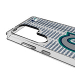 Seattle Mariners Text Backdrop Clear Phone Case for Samsung Galaxy