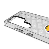 Los Angeles Lakers Personalized EndZone Plus Clear Phone Case for Samsung Galaxy