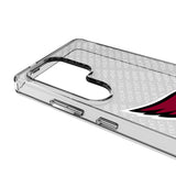 Arizona Cardinals Personalized EndZone Plus Clear Phone Case for Samsung Galaxy