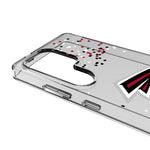Atlanta Falcons Confetti Clear Phone Case for Samsung Galaxy