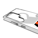 Cincinnati Bengals Personalized Tilt Clear Phone Case for Samsung Galaxy