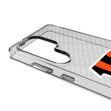 Cincinnati Bengals Personalized EndZone Plus Clear Phone Case for Samsung Galaxy