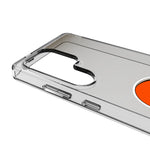 Cleveland Browns Linen Clear Phone Case for Samsung Galaxy