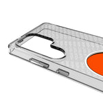 Cleveland Browns Personalized EndZone Plus Clear Phone Case for Samsung Galaxy