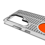 Cleveland Browns Text Backdrop Clear Phone Case for Samsung Galaxy