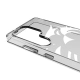 Carolina Panthers Personalized Tilt Clear Phone Case for Samsung Galaxy