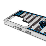 Carolina Panthers Field Clear Phone Case for Samsung Galaxy