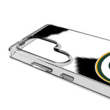 Green Bay Packers Personalized EndZone Plus Clear Phone Case for Samsung Galaxy