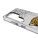 Jacksonville Jaguars Confetti Clear Phone Case for Samsung Galaxy
