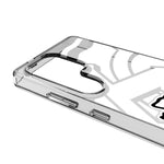 Kansas City Chiefs Personalized Tilt Clear Phone Case for Samsung Galaxy