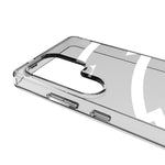 Los Angeles Chargers Personalized Tilt Clear Phone Case for Samsung Galaxy
