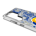 Los Angeles Rams Paisley Clear Phone Case for Samsung Galaxy