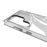 Miami Dolphins Personalized Tilt Clear Phone Case for Samsung Galaxy