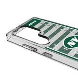 New York Jets Field Clear Phone Case for Samsung Galaxy