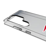 New England Patriots Linen Clear Phone Case for Samsung Galaxy