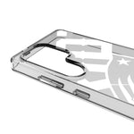 New England Patriots Personalized Tilt Clear Phone Case for Samsung Galaxy