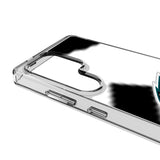 Philadelphia Eagles Personalized EndZone Plus Clear Phone Case for Samsung Galaxy