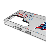 Tennessee Titans Confetti Clear Phone Case for Samsung Galaxy