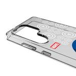 Marvel Avengers Captain America Sigil Clear Phone Case for Samsung Galaxy