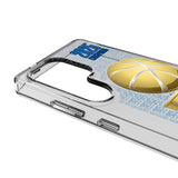 Oklahoma City Thunder 2025 NBA Champions Clear Phone Case for Samsung Galaxy