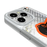 Baltimore Orioles Personalized EndZone Plus Glitter Phone Case for Apple iPhone