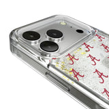 University of Alabama Crimson Tide Script A Fashion Pattern Glitter Phone Case for Apple iPhone 17 Series