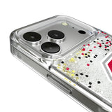 Ohio State University Buckeyes Confetti Glitter Phone Case for Apple iPhone 17 Series