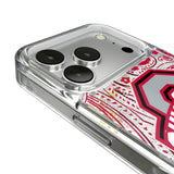 Ohio State University Buckeyes Paisley Glitter Phone Case for Apple iPhone 17 Series