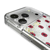 Ohio State University Buckeyes Fashion Pattern Glitter Phone Case for Apple iPhone 17 Series