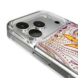 Arizona State University Sun Devils Paisley Glitter Phone Case for Apple iPhone 17 Series