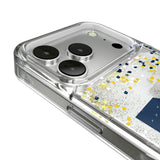 University of Michigan Wolverines Confetti Glitter Phone Case for Apple iPhone 17 Series