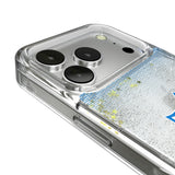 Los Angeles Chargers Historic Collection Linen Glitter Phone Case for Apple iPhone 17 Series
