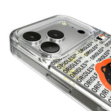 Baltimore Orioles Text Backdrop Glitter Phone Case for Apple iPhone 17 Series
